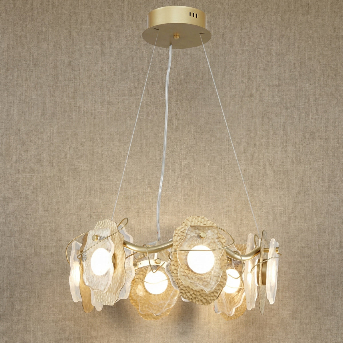 Modern Chandelier For Dining Room in a dining room