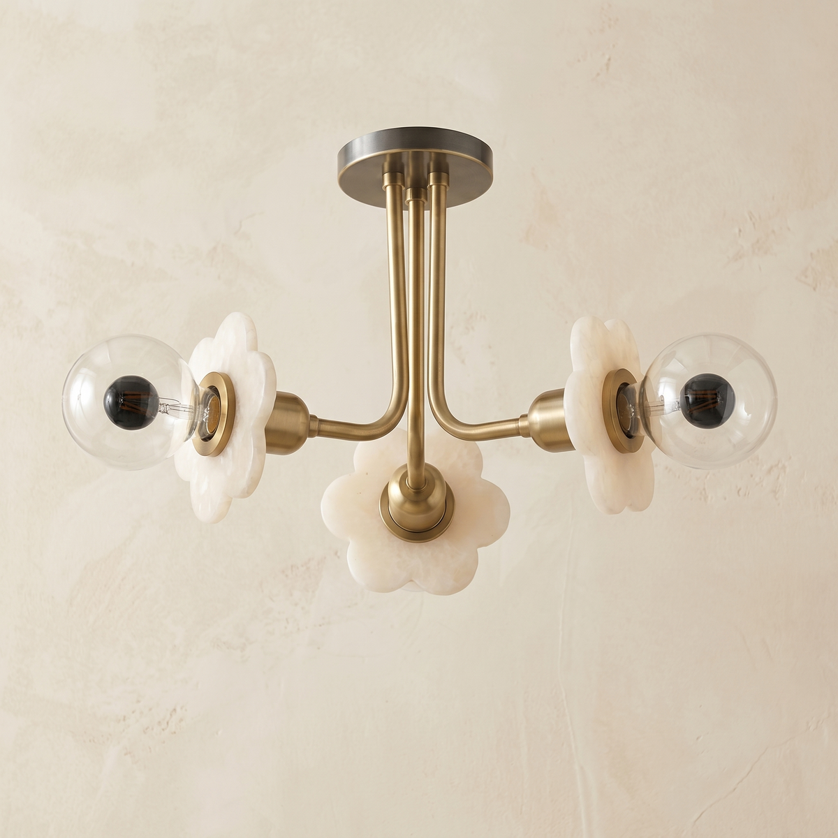 Ceiling 3-orb Alabaster — D560 — mra-ceiling-3-orb-91053-d560-dark