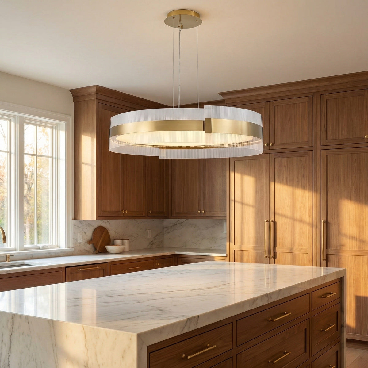 Yiosi Series Acrylic Pendant Light - scene-2
