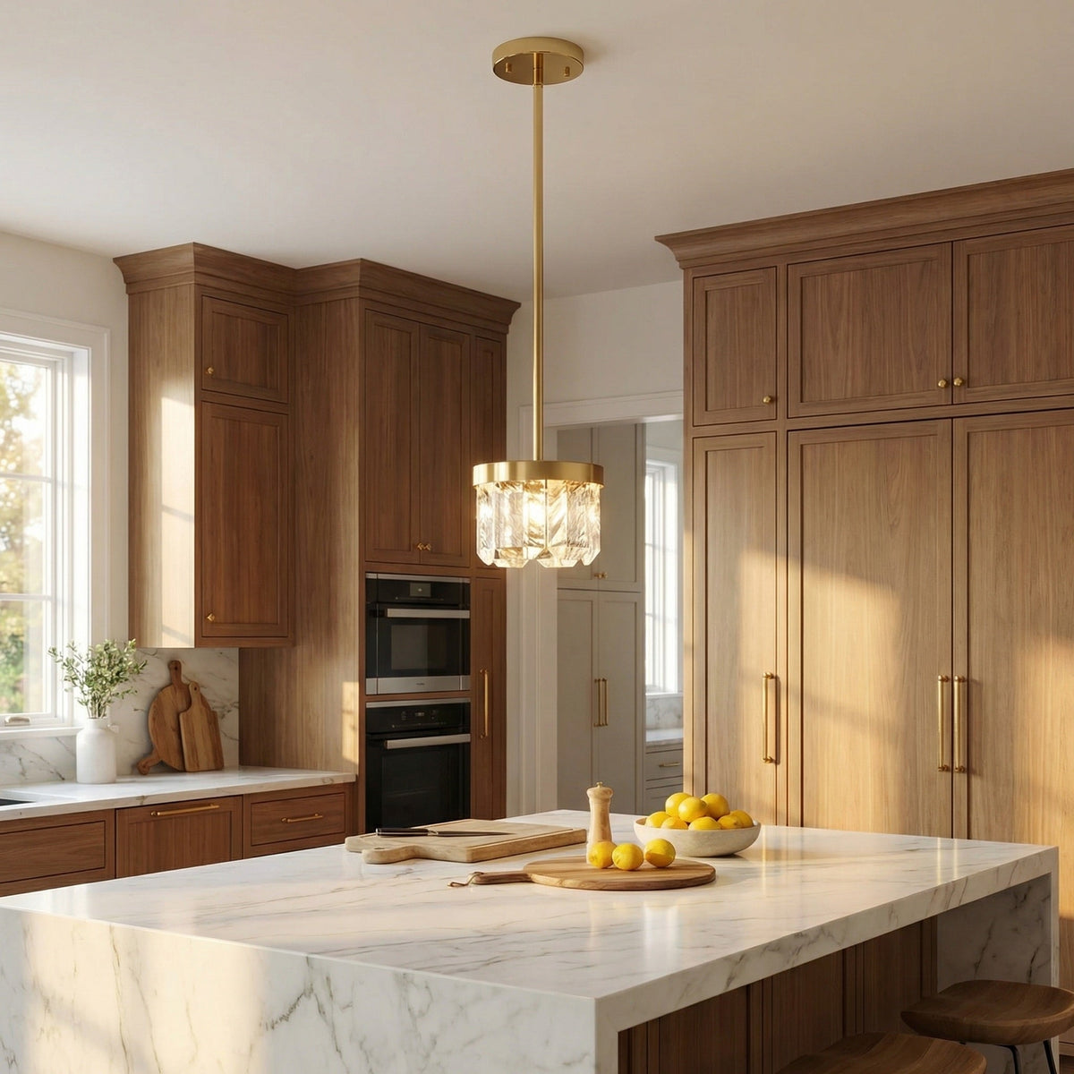 Yiosi Series Crystal Pendant Light Style B - scene-2
