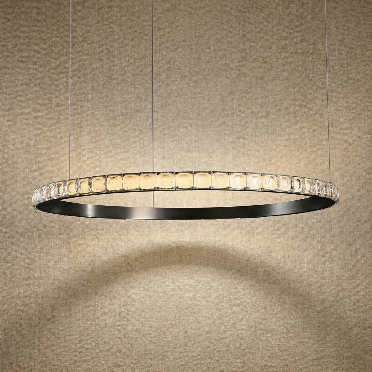 Yiosi Series Crystal Pendant Light Style I - 52" (Dia 1320mm)