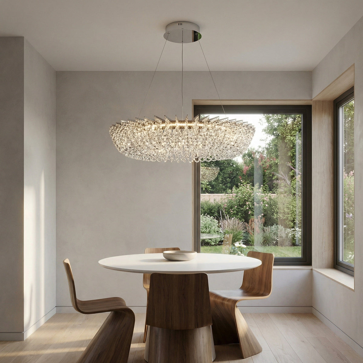 Yiosi Series Crystal Pendant Light Style O - scene-2