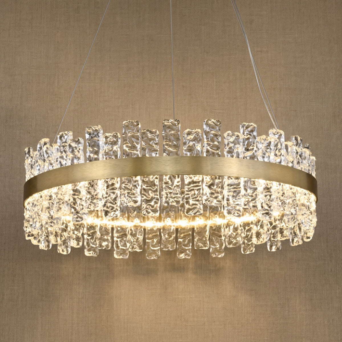 Yiosi Series Glass Pendant Light Style D - 24" (Dia 600mm)