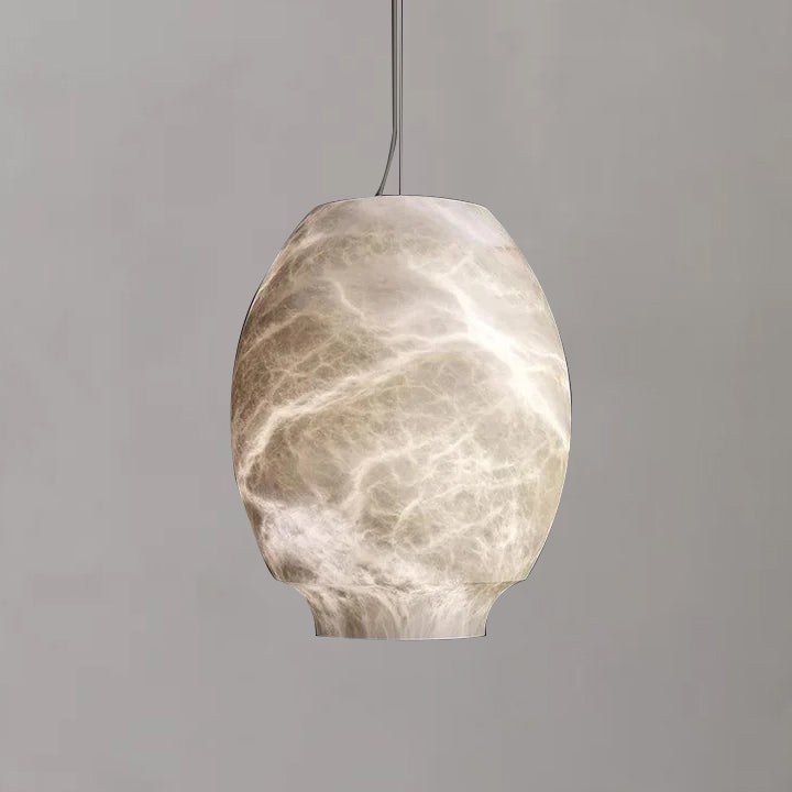 Alabaster Lantern Pendant Light, Bar Pendant Light