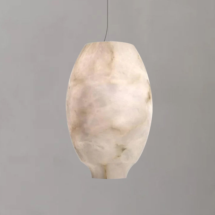 Alabaster Lantern Pendant Light, Bar Pendant Light