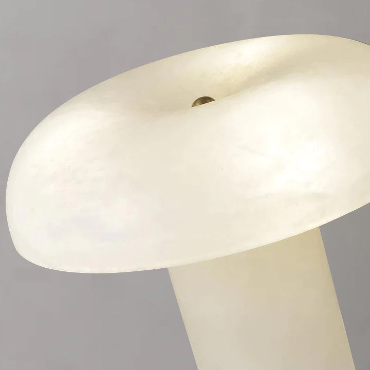 Alabaster Mushroom Table Lamp, Bedside Table Lamp