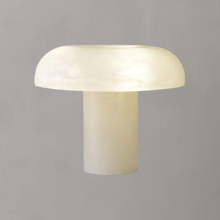 Alabaster Mushroom Table Lamp, Bedside Table Lamp