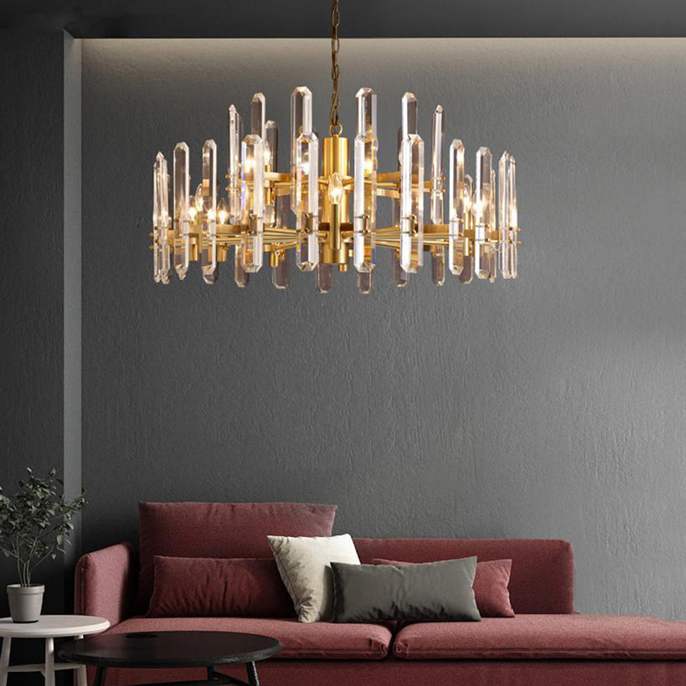 Bonnie Crystal Chandelier for Living Room Bedroom Kitchen Island