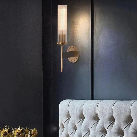 Crystal Candlestick Wall Sconce Modern Luxury Wall Lamp