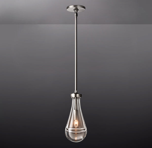Modern Luxury Raindrop Pendant Light (Rod)